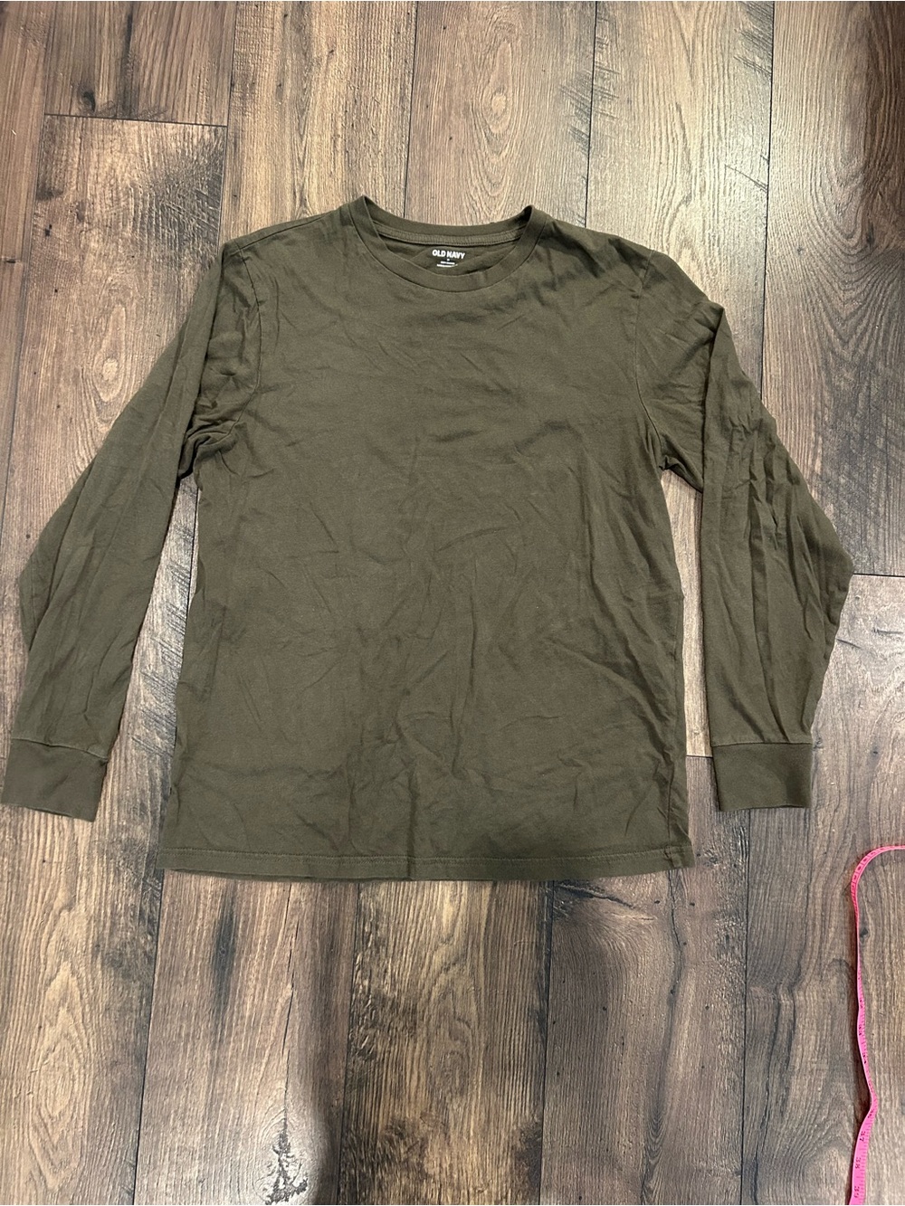 Old Navy Men’s Medium Olive Green Long Sleeve Crew Shirt